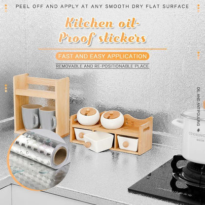 🔥Último día 50% de descuento🔥 Pegatinas de Cocina Resistentes al Aceite