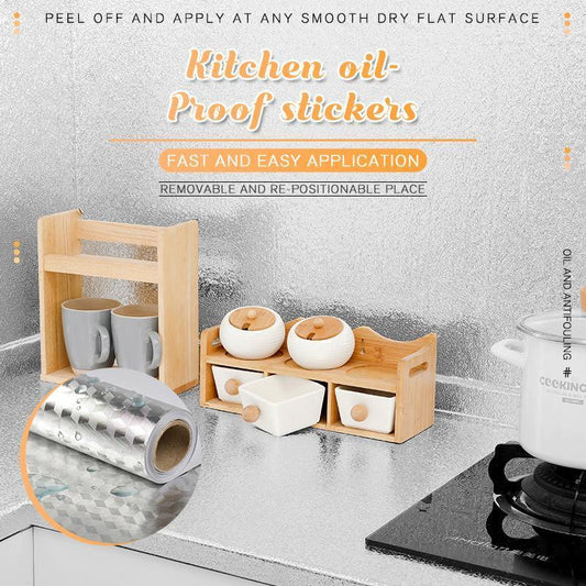 🔥Último día 50% de descuento🔥 Pegatinas de Cocina Resistentes al Aceite