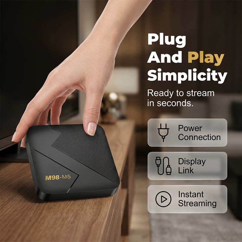 📺🔥 ¡OFERTA 50% OFF! Android TV Box 4K – Streaming Ultra HD y Rendimiento Fluido