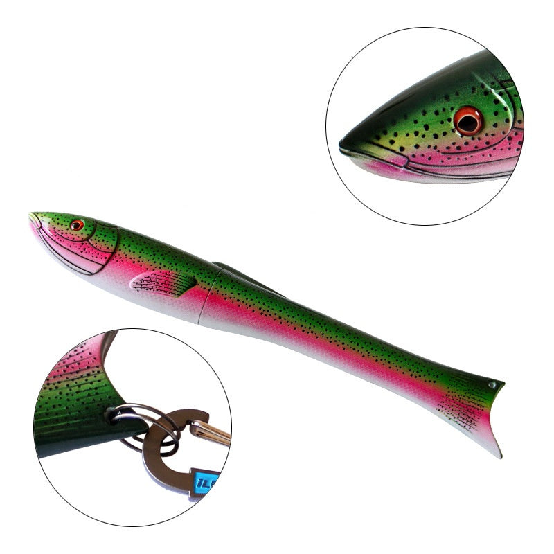 🔥¡Gran Oferta 2026, 50% DE DESCUENTO! ✨Combo de caña de pescar telescópica con carrete en forma de pez