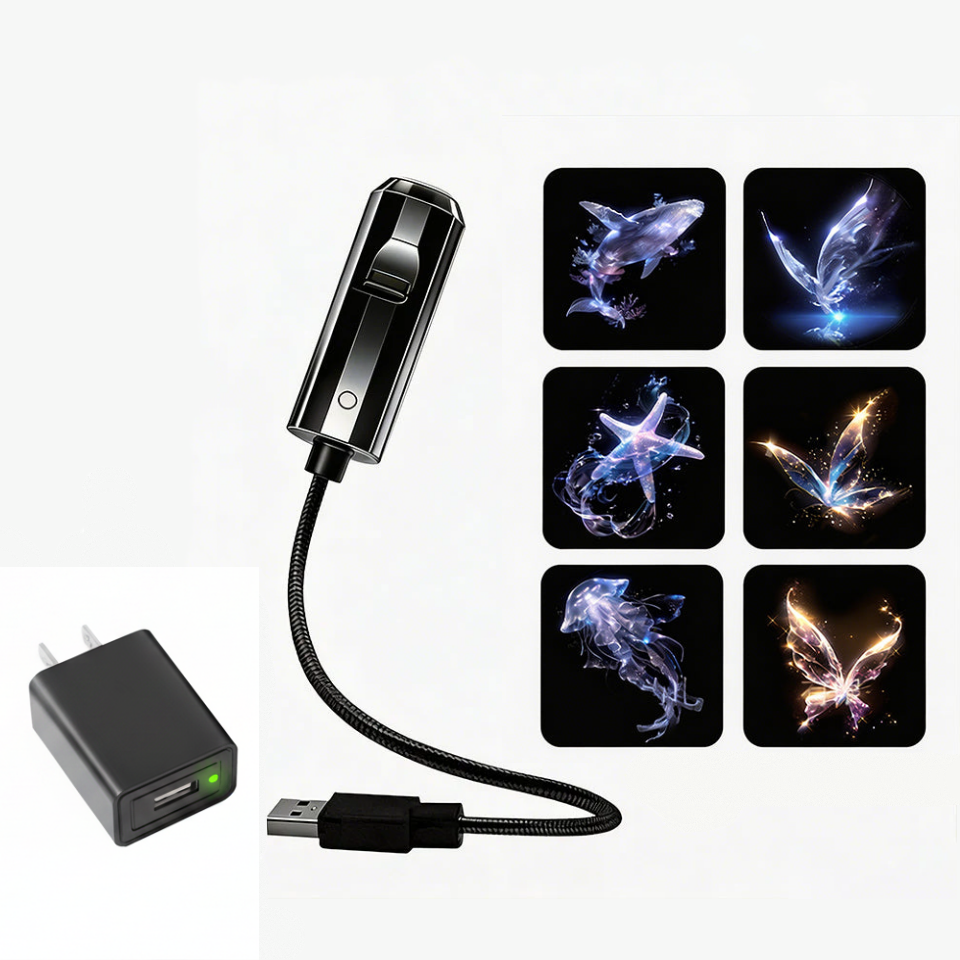Proyector HD Plug-and-Play «Galaxia y Océano» como luz nocturna 🥳 Más de 50.000 usuarios satisfechos