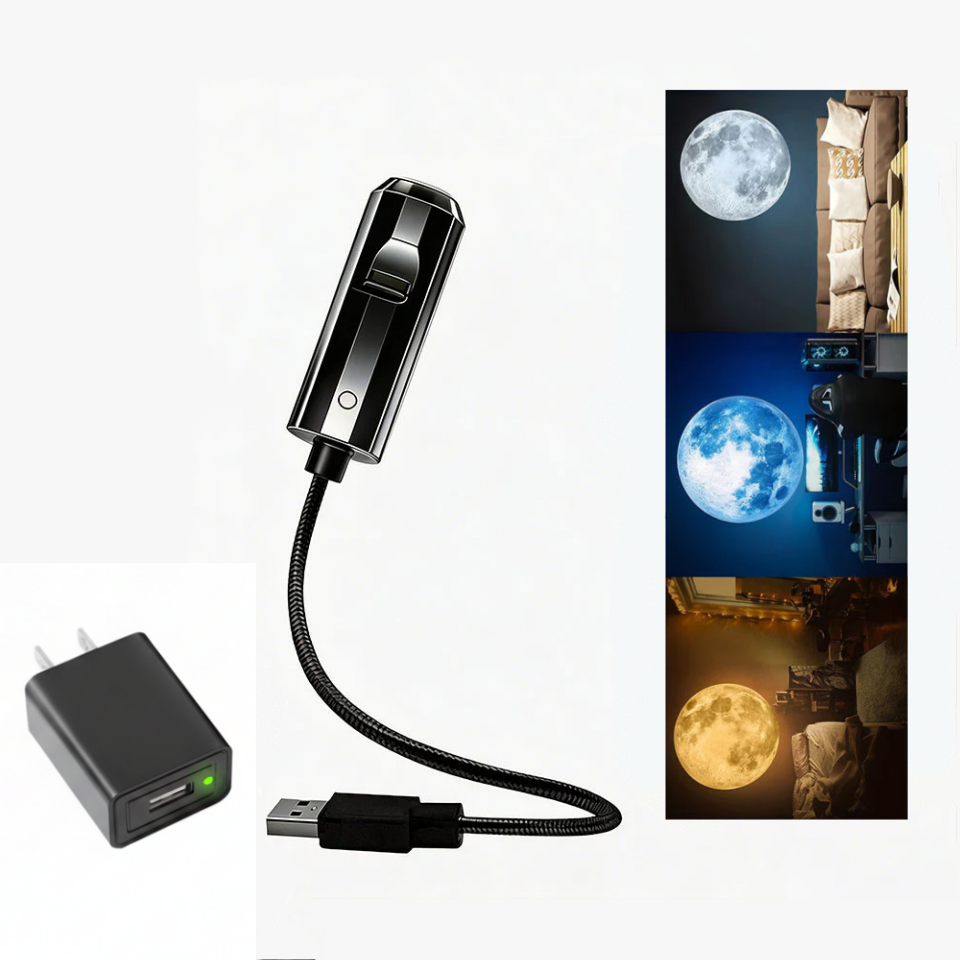 Proyector HD Plug-and-Play «Galaxia y Océano» como luz nocturna 🥳 Más de 50.000 usuarios satisfechos