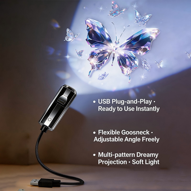 Proyector HD Plug-and-Play «Galaxia y Océano» como luz nocturna 🥳 Más de 50.000 usuarios satisfechos