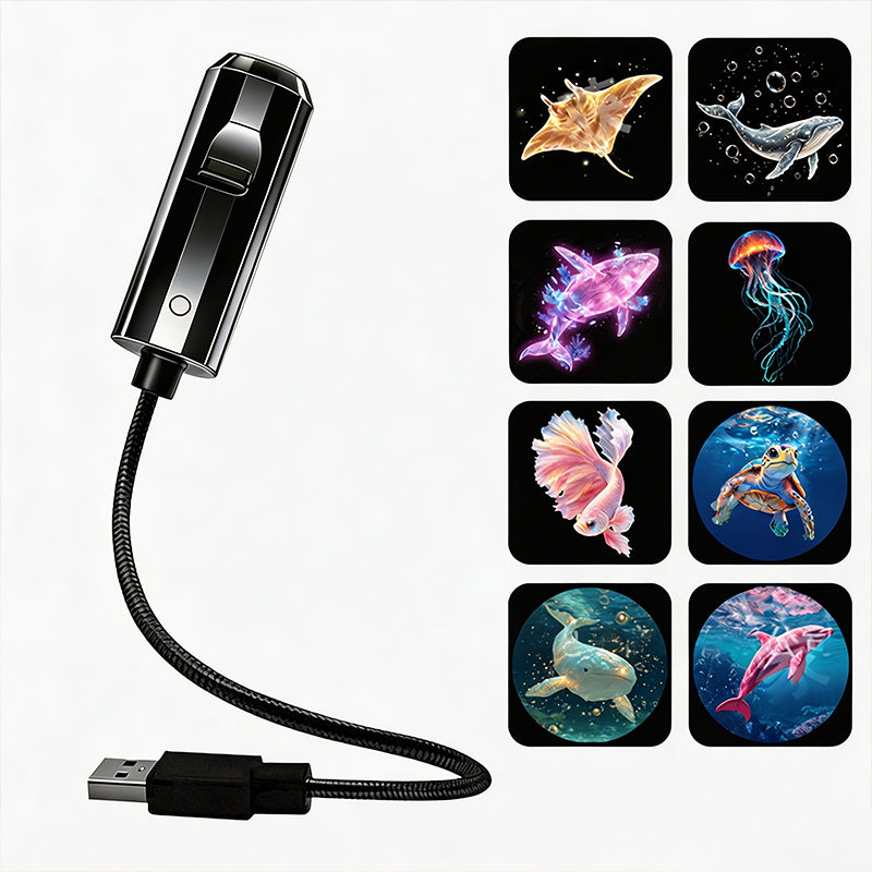 Proyector HD Plug-and-Play «Galaxia y Océano» como luz nocturna 🥳 Más de 50.000 usuarios satisfechos