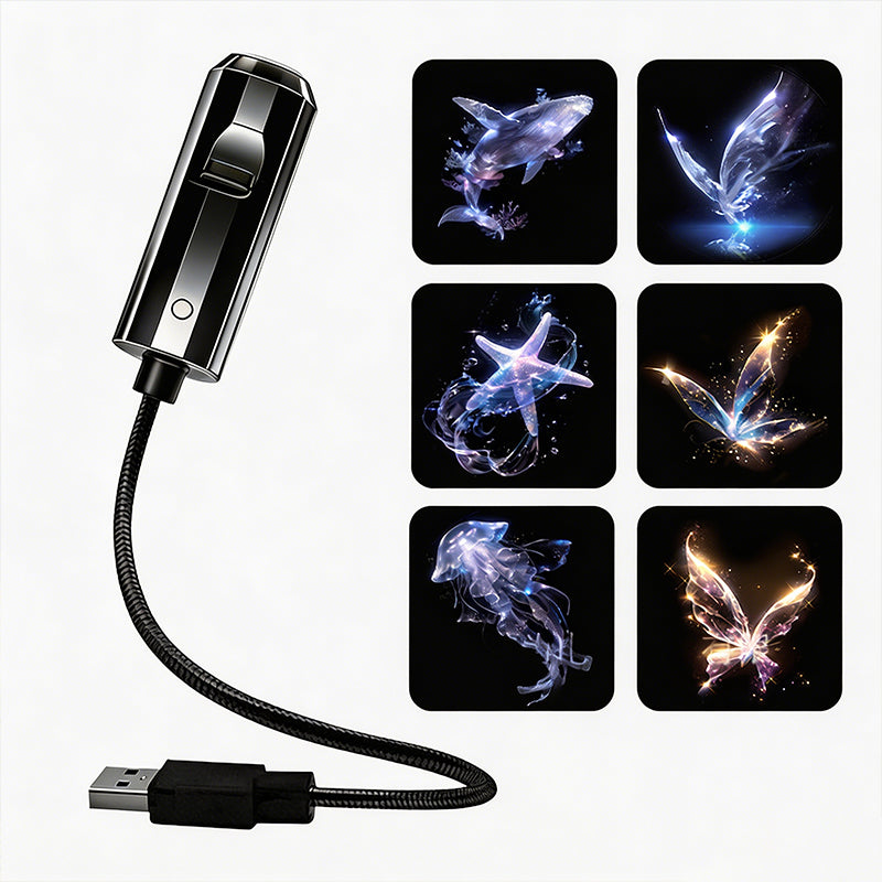 Proyector HD Plug-and-Play «Galaxia y Océano» como luz nocturna 🥳 Más de 50.000 usuarios satisfechos