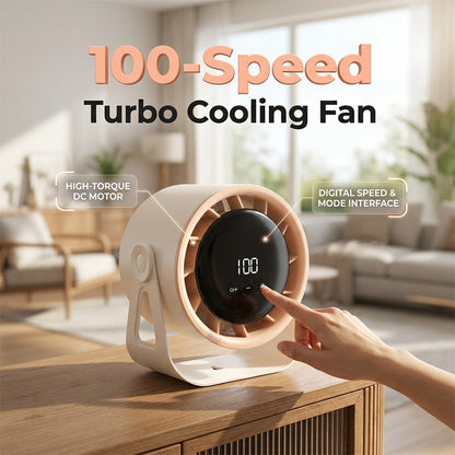 Ventilador de circulación suspendido de alta velocidad con 100 velocidades