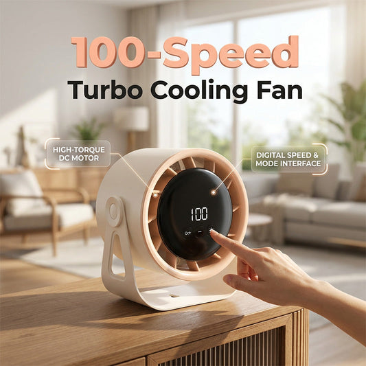 Ventilador de circulación suspendido de alta velocidad con 100 velocidades