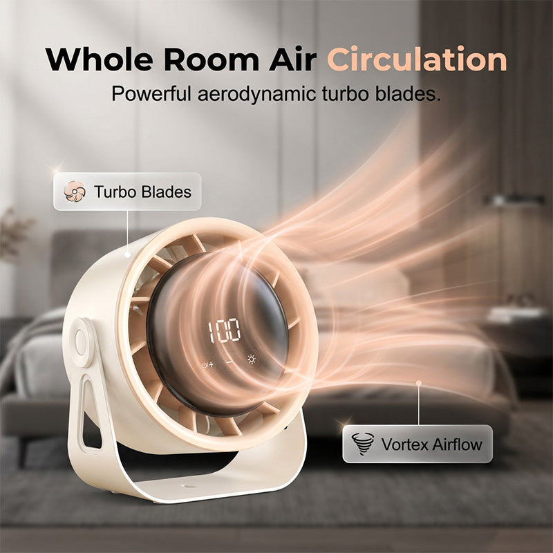 Ventilador de circulación suspendido de alta velocidad con 100 velocidades