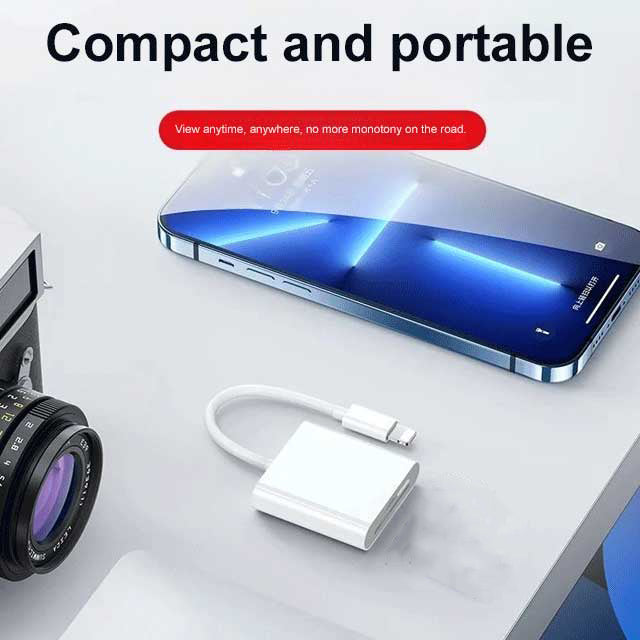 Lector para Android con adaptador USB-C doble