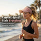 Precio especial último día!!🏖️ Visera para mujer SunSafeTok con apertura para coleta alta 🧢 Transpirable, protección UV400 ☀️ Ideal para correr, senderismo, días de playa y el estilo "That Girl" del día a día 💁‍♀️✨