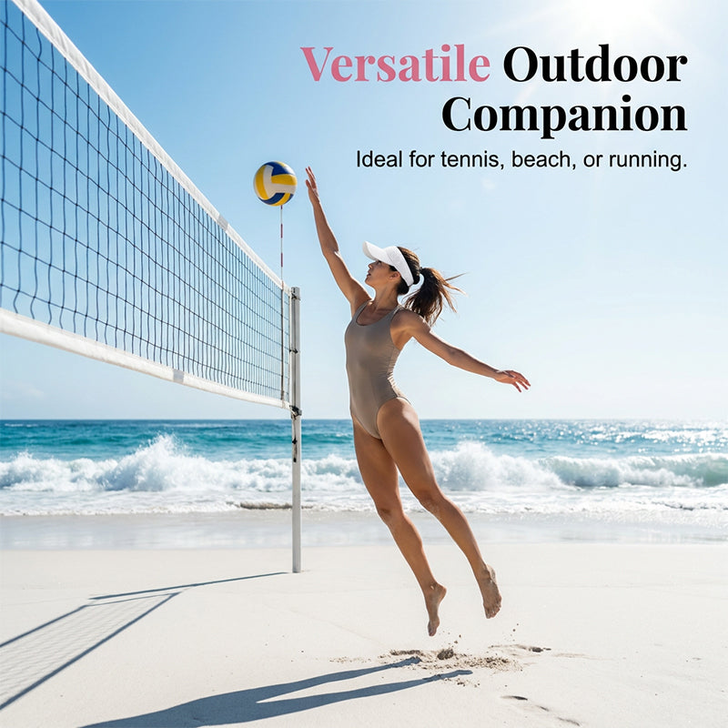 Precio especial último día!!🏖️ Visera para mujer SunSafeTok con apertura para coleta alta 🧢 Transpirable, protección UV400 ☀️ Ideal para correr, senderismo, días de playa y el estilo "That Girl" del día a día 💁‍♀️✨