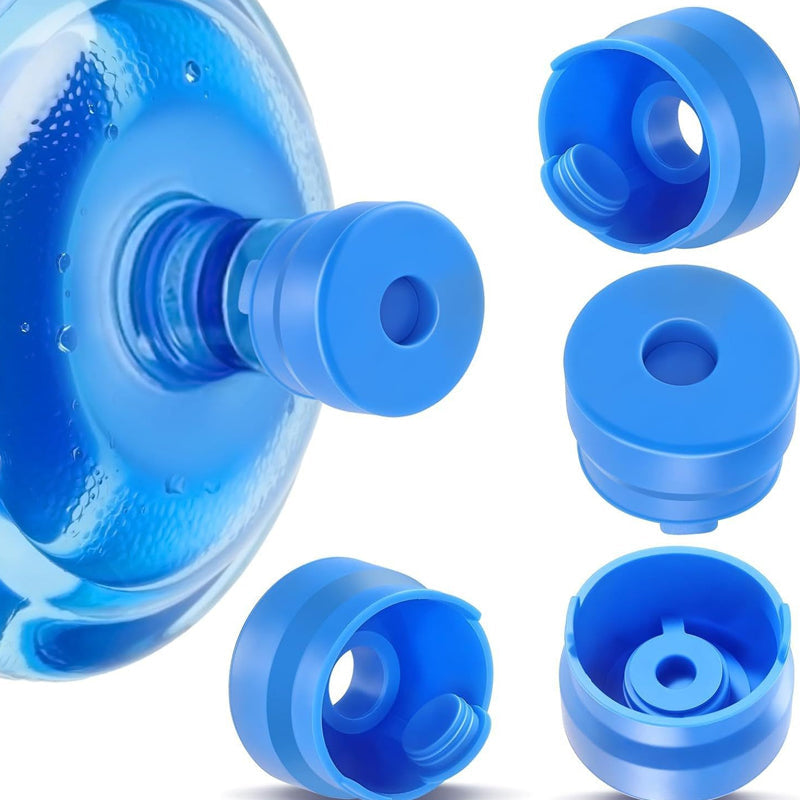 Tapa de silicona reutilizable para botellas de agua