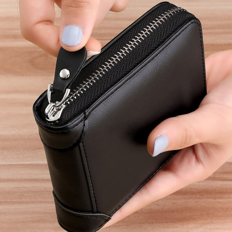 💳Portatarjetas multifuncional con ranura RFID para múltiples usos