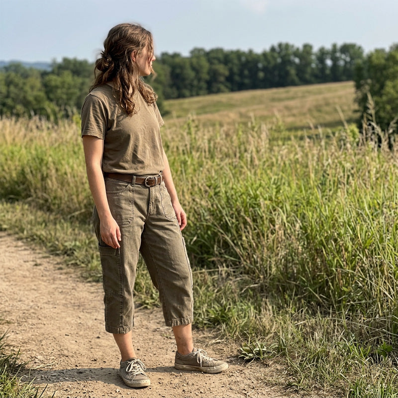 📢 Oferta de mitad de temporada: −50% solo por tiempo limitado⏰👖 Pantalones capri cargo casuales para mujer – pantalones tres cuartos cómodos con múltiples bolsillos, ideales para el día a día, viajes y verano ☀️