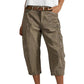 📢 Oferta de mitad de temporada: −50% solo por tiempo limitado⏰👖 Pantalones capri cargo casuales para mujer – pantalones tres cuartos cómodos con múltiples bolsillos, ideales para el día a día, viajes y verano ☀️