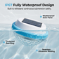 Luz flotante LED solar para piscina