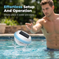 Luz flotante LED solar para piscina