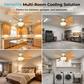 🌬️Ventilador de techo con luz inteligente 2 en 1 💡