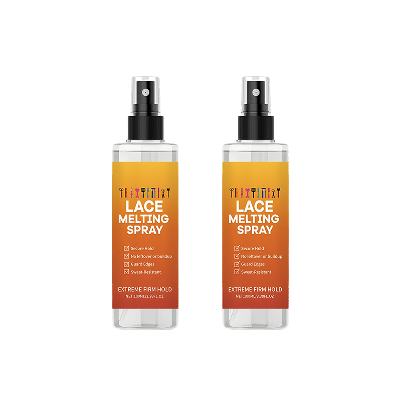 Spray fijador de fijación extrema con efecto fundido
