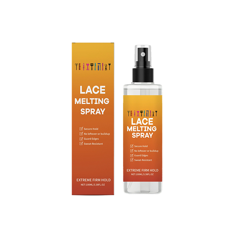 Spray fijador de fijación extrema con efecto fundido