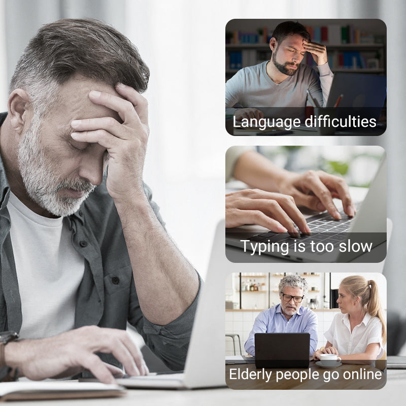 🗣️🖱️! ¡Este ratón habla 126 idiomas, entiende 26 dialectos y escribe lo que dices: más rápido que tu asistente, más barato que un intérprete y nunca se queja de los descansos para el café!