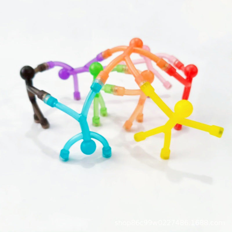 🧲 Figuras Humanoides Magnéticas Multiusos Flexibles Antiestrés para Nevera