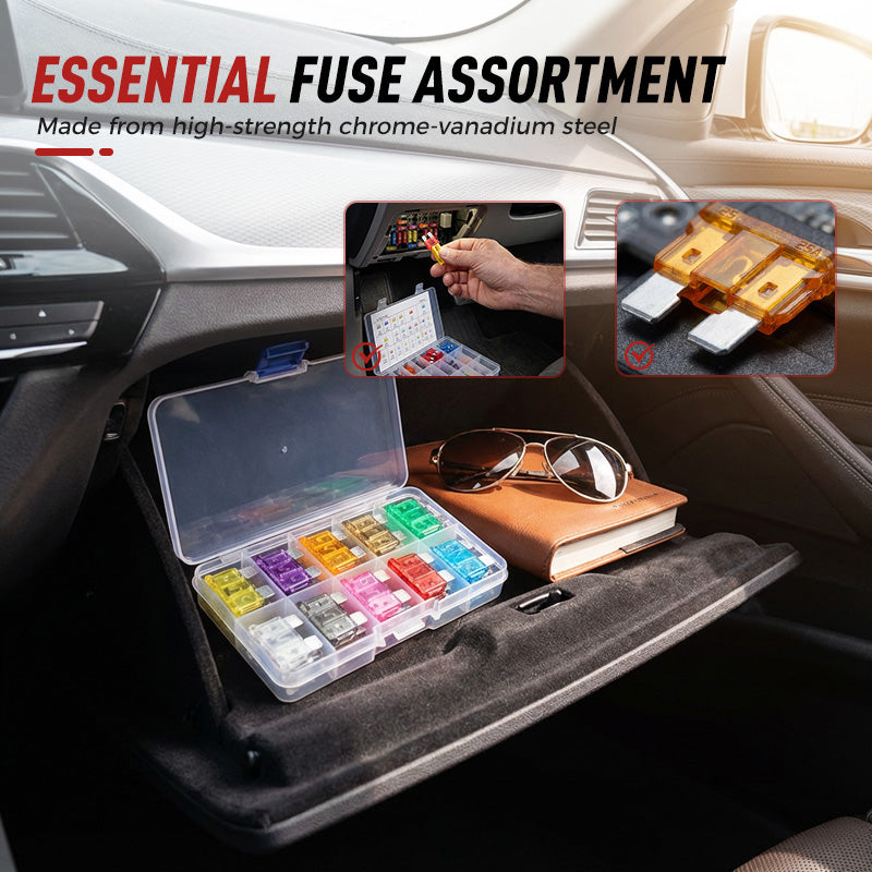 Kit surtido de fusibles para automoción