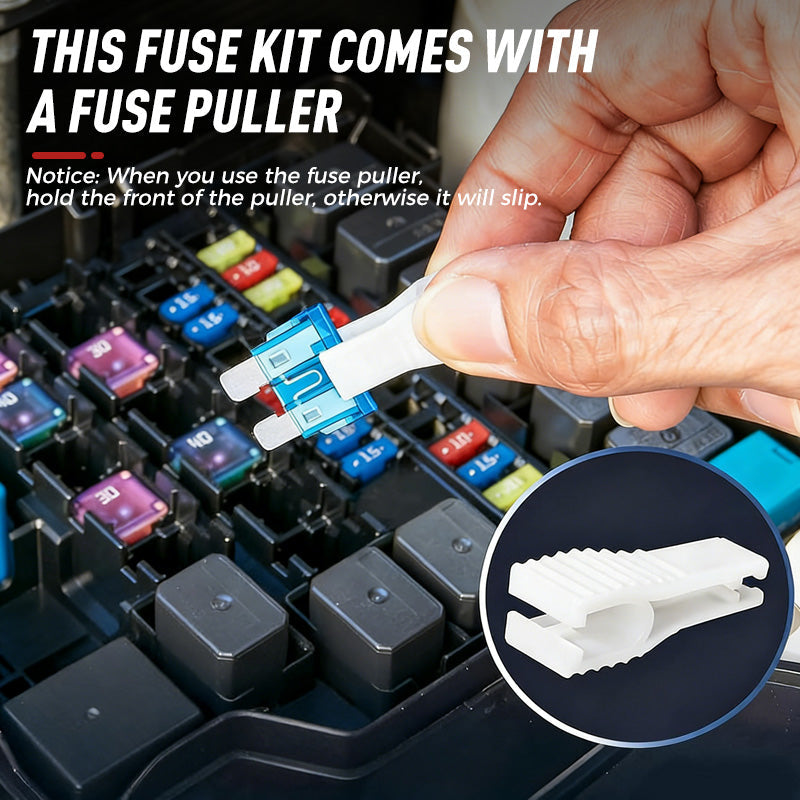 Kit surtido de fusibles para automoción
