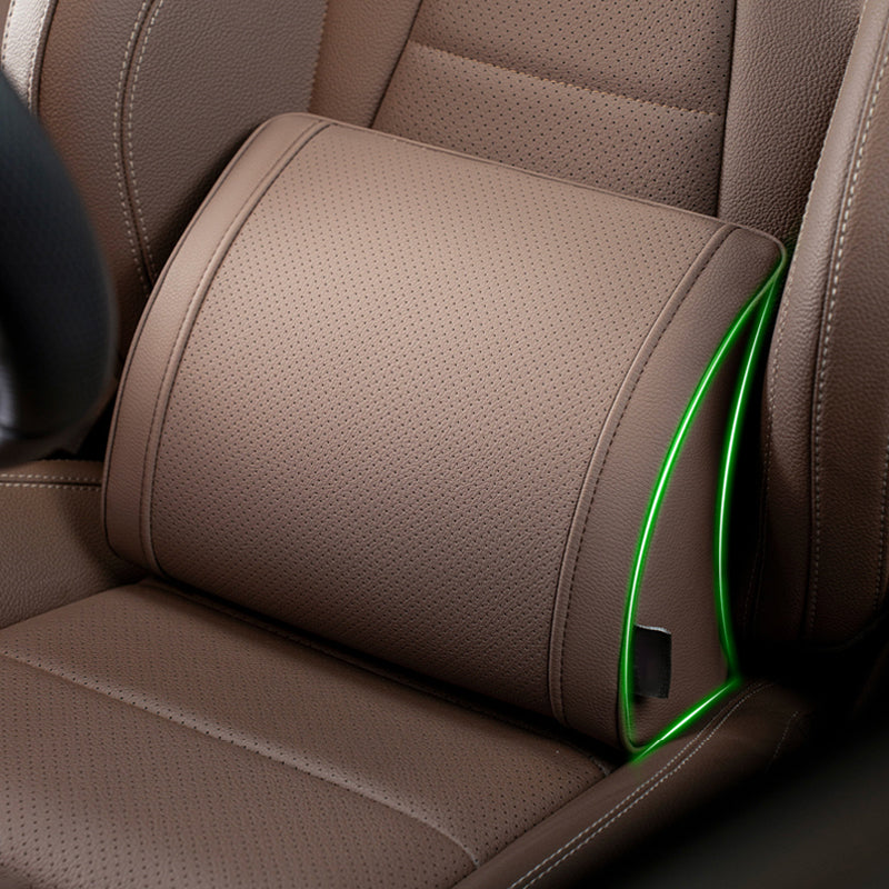 🏆 ¡OFERTA LIMITADA 50% DESCUENTO! 🚗 Juego de reposacabezas y soporte lumbar ergonómico para asientos de coche