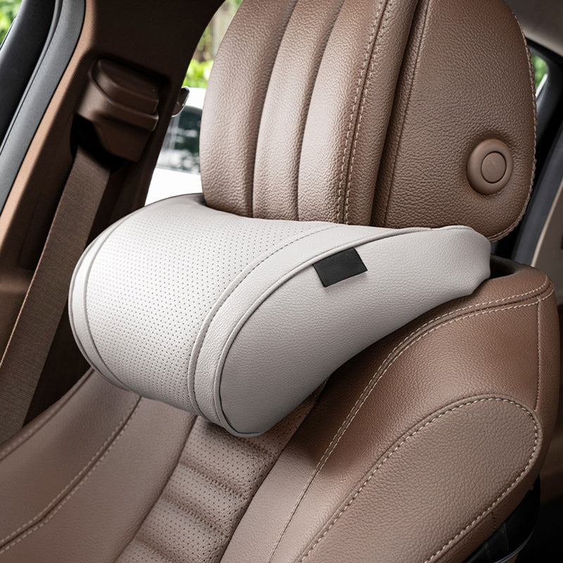 🏆 ¡OFERTA LIMITADA 50% DESCUENTO! 🚗 Juego de reposacabezas y soporte lumbar ergonómico para asientos de coche