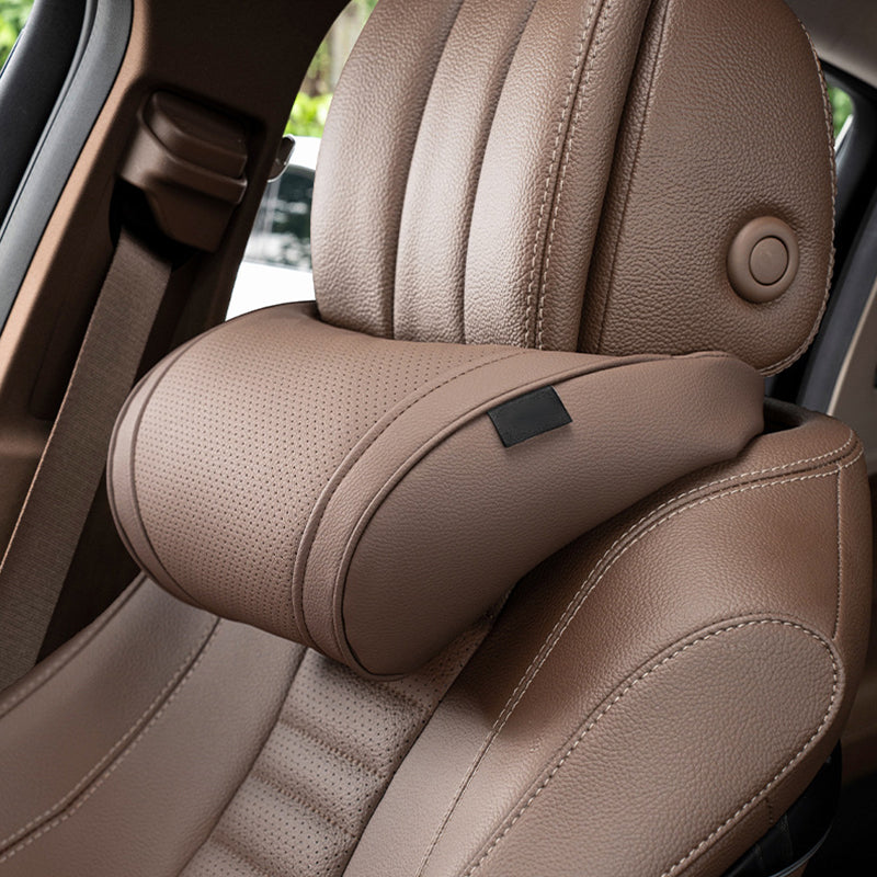 🏆 ¡OFERTA LIMITADA 50% DESCUENTO! 🚗 Juego de reposacabezas y soporte lumbar ergonómico para asientos de coche