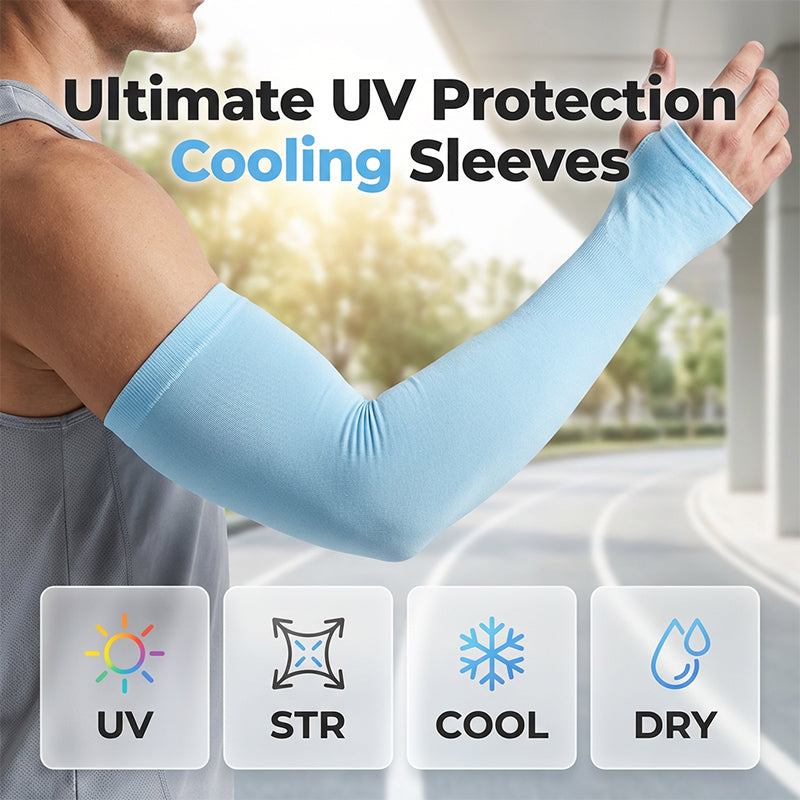 Mangas para Brazos Unisex con Protección UV y Enfriamiento