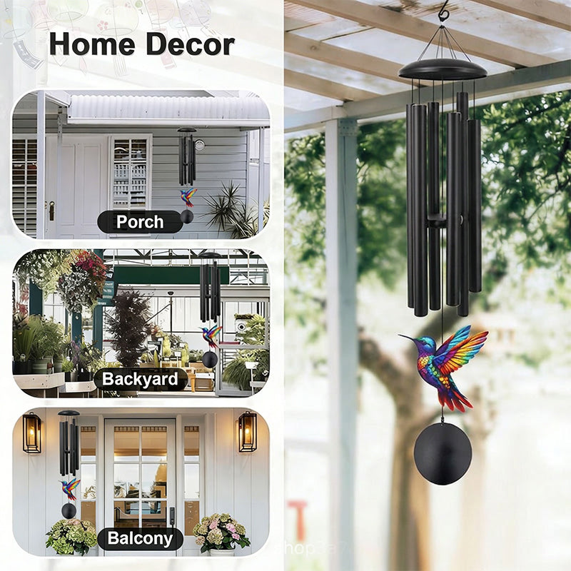 🕊️🔔🌔 ¡50% DESCUENTO POR TIEMPO LIMITADO! Campanas de viento conmemorativas de metal vintage para jardín – tonos relajantes, pátina rústica, resistentes a la intemperie – un dulce homenaje a seres queridos, ideal para un rincón tranquilo 🌸🍃