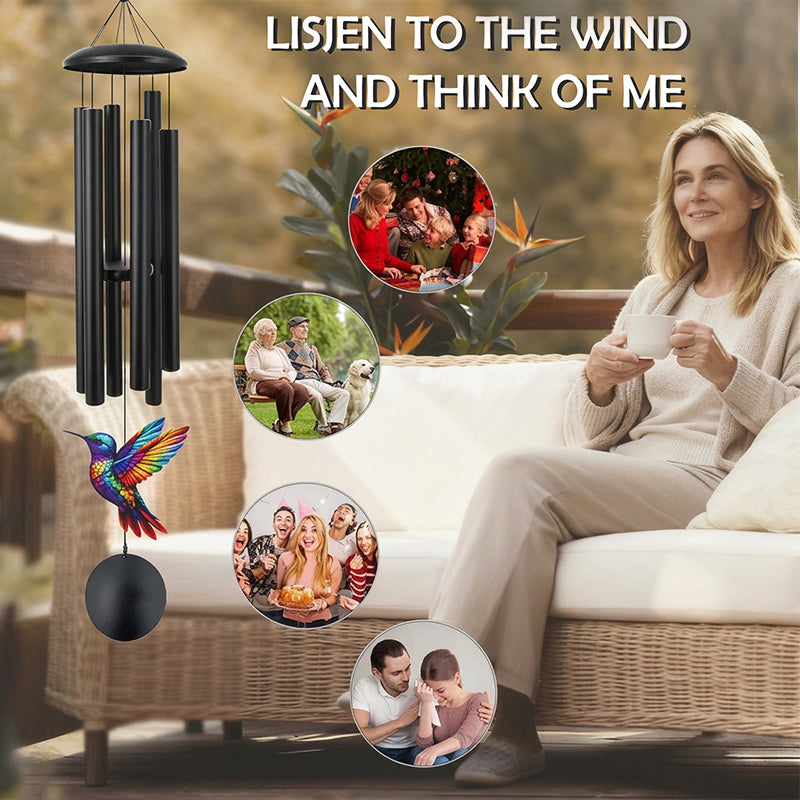🕊️🔔🌔 ¡50% DESCUENTO POR TIEMPO LIMITADO! Campanas de viento conmemorativas de metal vintage para jardín – tonos relajantes, pátina rústica, resistentes a la intemperie – un dulce homenaje a seres queridos, ideal para un rincón tranquilo 🌸🍃