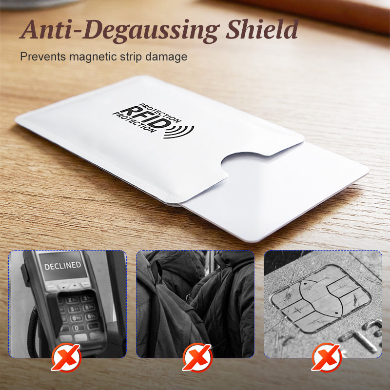 Fundas con protección RFID para tarjetas de crédit
