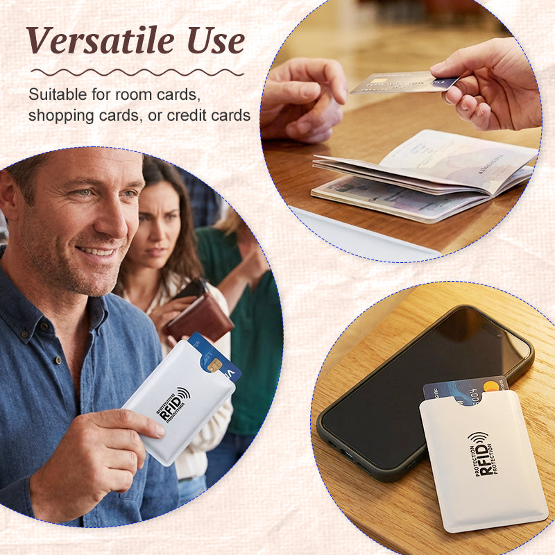 Fundas con protección RFID para tarjetas de crédit