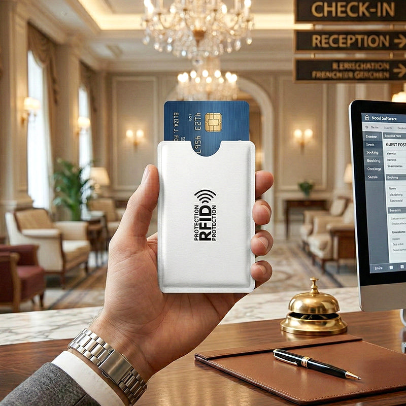 Fundas con protección RFID para tarjetas de crédit