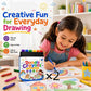 🖍️🧽👶Lápices de cera borrables para niños – 6 colores – seguros para los más pequeños