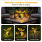 🐝Luz Solar de Abeja Colgante para Exterior - Regalo Ideal para Amantes de Plantas, Madres o Cualquier Persona Alegre❤️