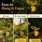 🐝Luz Solar de Abeja Colgante para Exterior - Regalo Ideal para Amantes de Plantas, Madres o Cualquier Persona Alegre❤️
