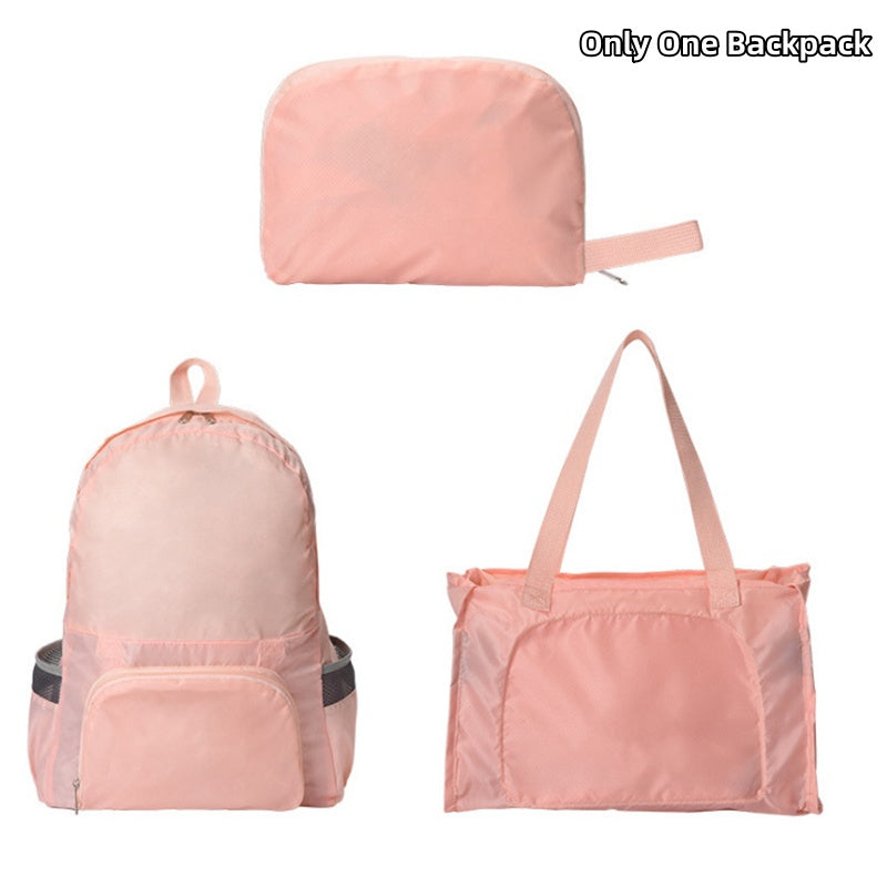 💧 Mochila de Viaje Ligera, Impermeable, Plegable y Multiusos 🎒