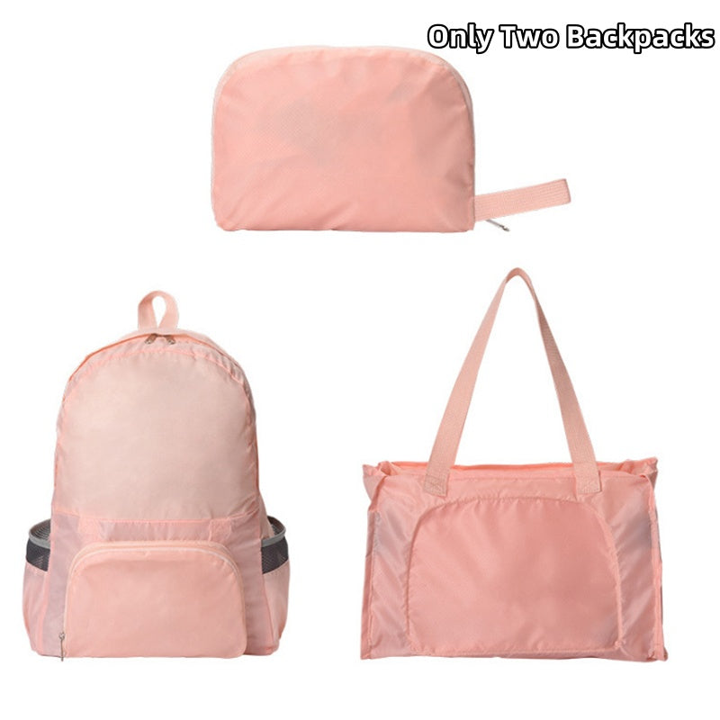 💧 Mochila de Viaje Ligera, Impermeable, Plegable y Multiusos 🎒