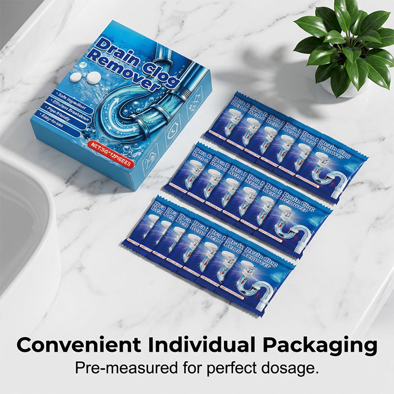 💥 Tabletas Desatascadoras de Cañerías Potentes – Desatasca Desagües y Tubos Sin Esfuerzo! 🛁 Rápido y Eficaz – Ideal para Cocina y Baño. 🧼 Seguro para Cañerías