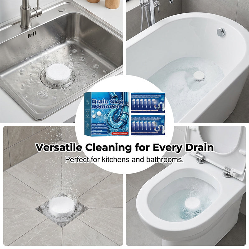 💥 Tabletas Desatascadoras de Cañerías Potentes – Desatasca Desagües y Tubos Sin Esfuerzo! 🛁 Rápido y Eficaz – Ideal para Cocina y Baño. 🧼 Seguro para Cañerías