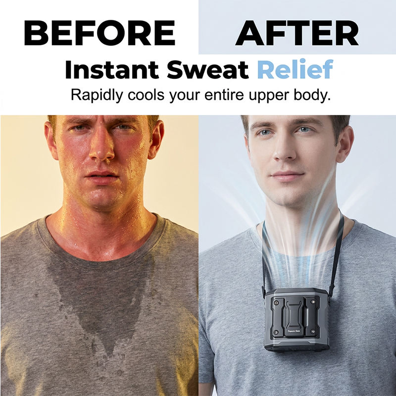 🥳GRAN OFERTA 2026🥳💞¡Más de 50 mil unidades vendidas!🌬️Ventilador Refrescante Portátil con Clip para Cinturón de Alta Velocidad✅Venta Directa de Fábrica⌛Stock Limitado
