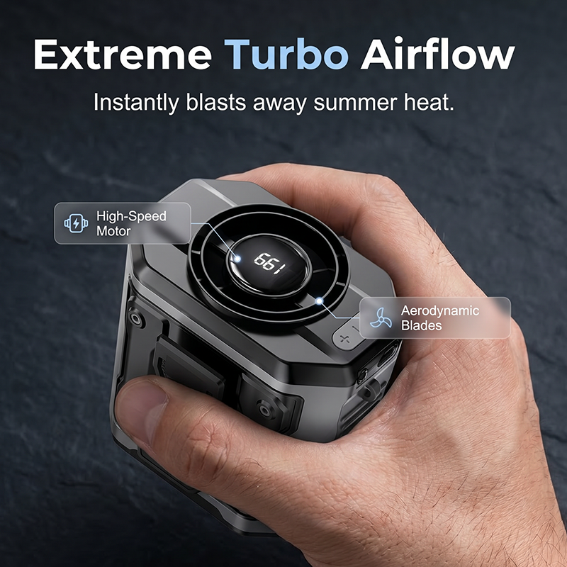 🥳GRAN OFERTA 2026🥳💞¡Más de 50 mil unidades vendidas!🌬️Ventilador Refrescante Portátil con Clip para Cinturón de Alta Velocidad✅Venta Directa de Fábrica⌛Stock Limitado