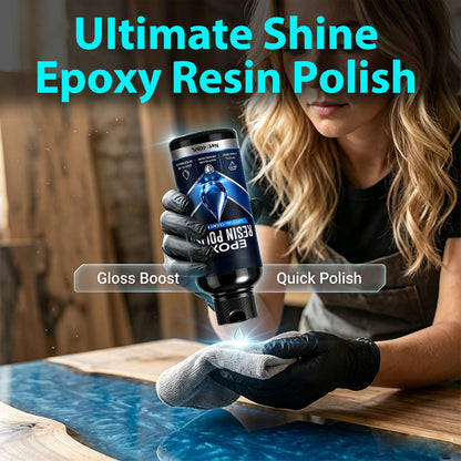 🥳GRAN OFERTA 2026🥳💞¡Más de 50 MIL unidades vendidas!✨🎨 50% DE DESCUENTO! Pulidor de resina epoxi alto brillo – Restaura transparencia cristalina, elimina micro rayas. Fácil de aplicar con un paño, brillo profesional! 💎🛠️