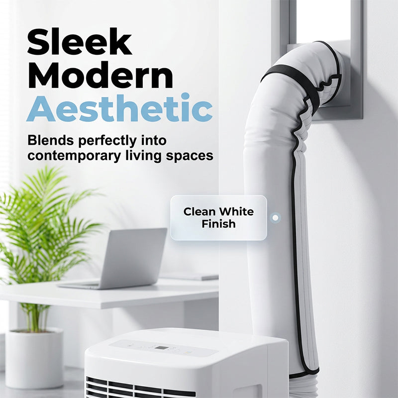 🌀 ¡50% DE DESCUENTO! ❄️ Funda para manguera de aire acondicionado portátil: aislante y a prueba de polvo, reduce la condensación y protege la manguera. Perfecta para días calurosos, fácil instalación y material duradero. 🌬️✨
