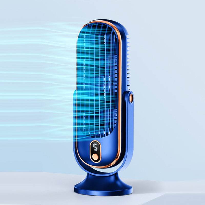 🔥 Ventilador de mesa portátil con 5 velocidades regulables