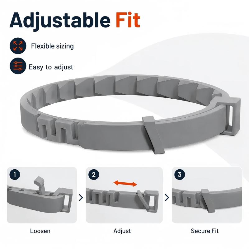 ✨Collar antipulgas y garrapatas ajustable para perros y gatos